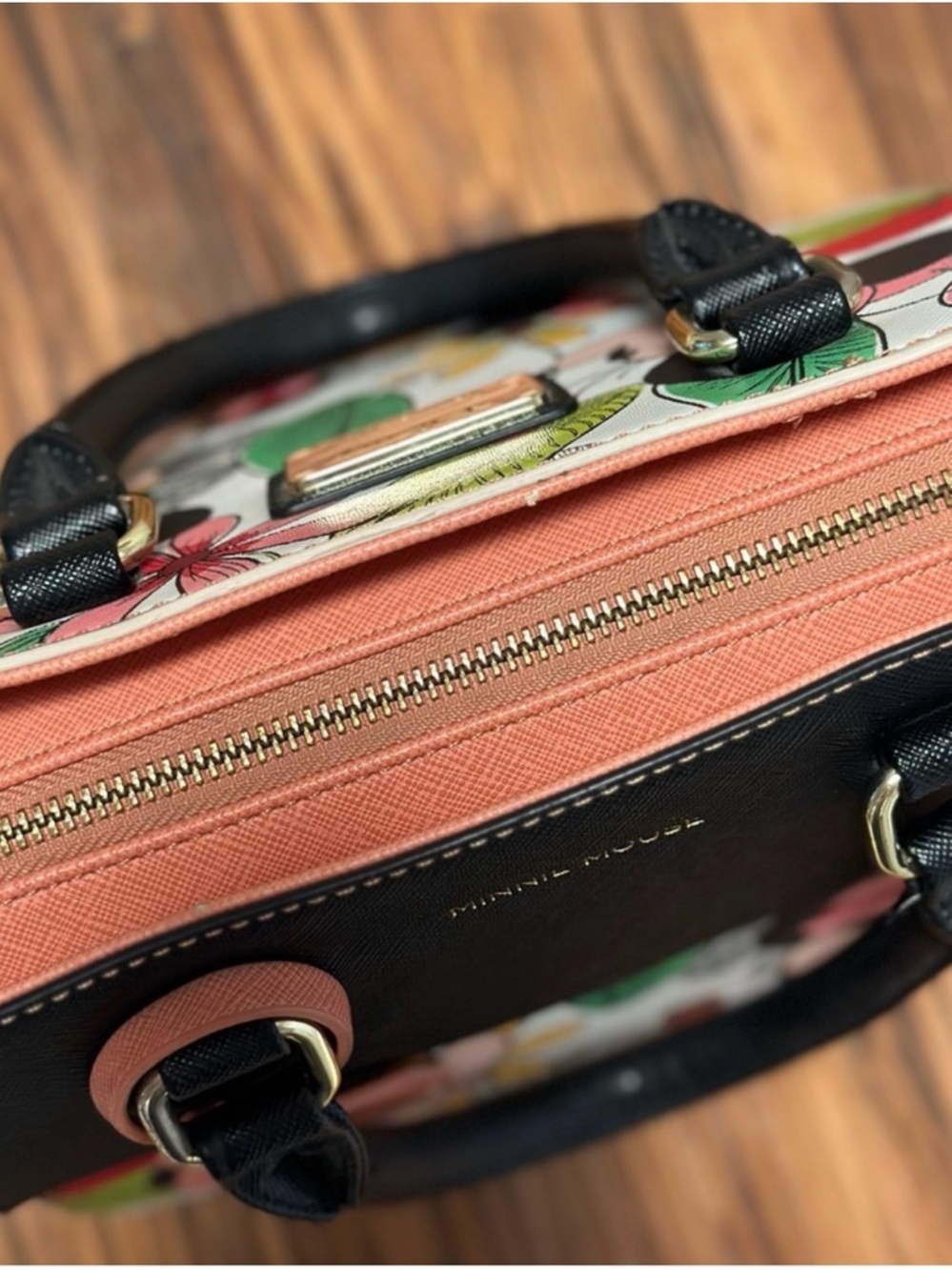 Loungefly Disney Minnie and Mickey crossbody purse